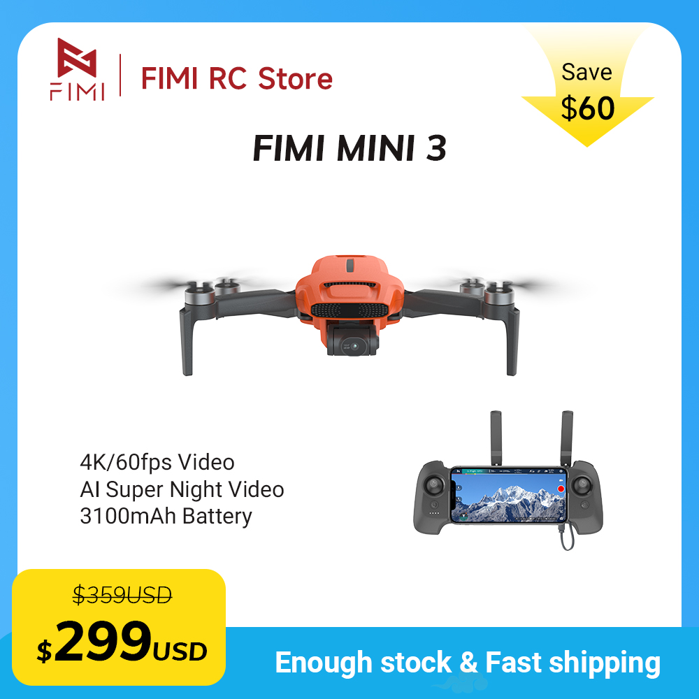 Drone Video Production - Дрон FIMI MINI 3 с камерой