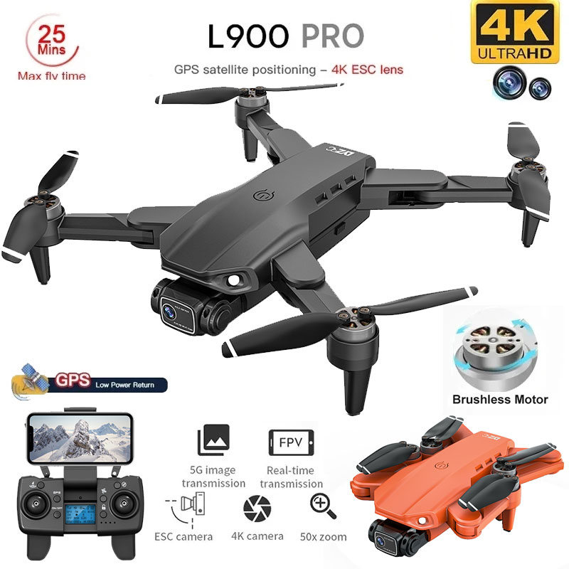 Квадрокоптер L900 Pro складной – обзор и цена Drone Lidar