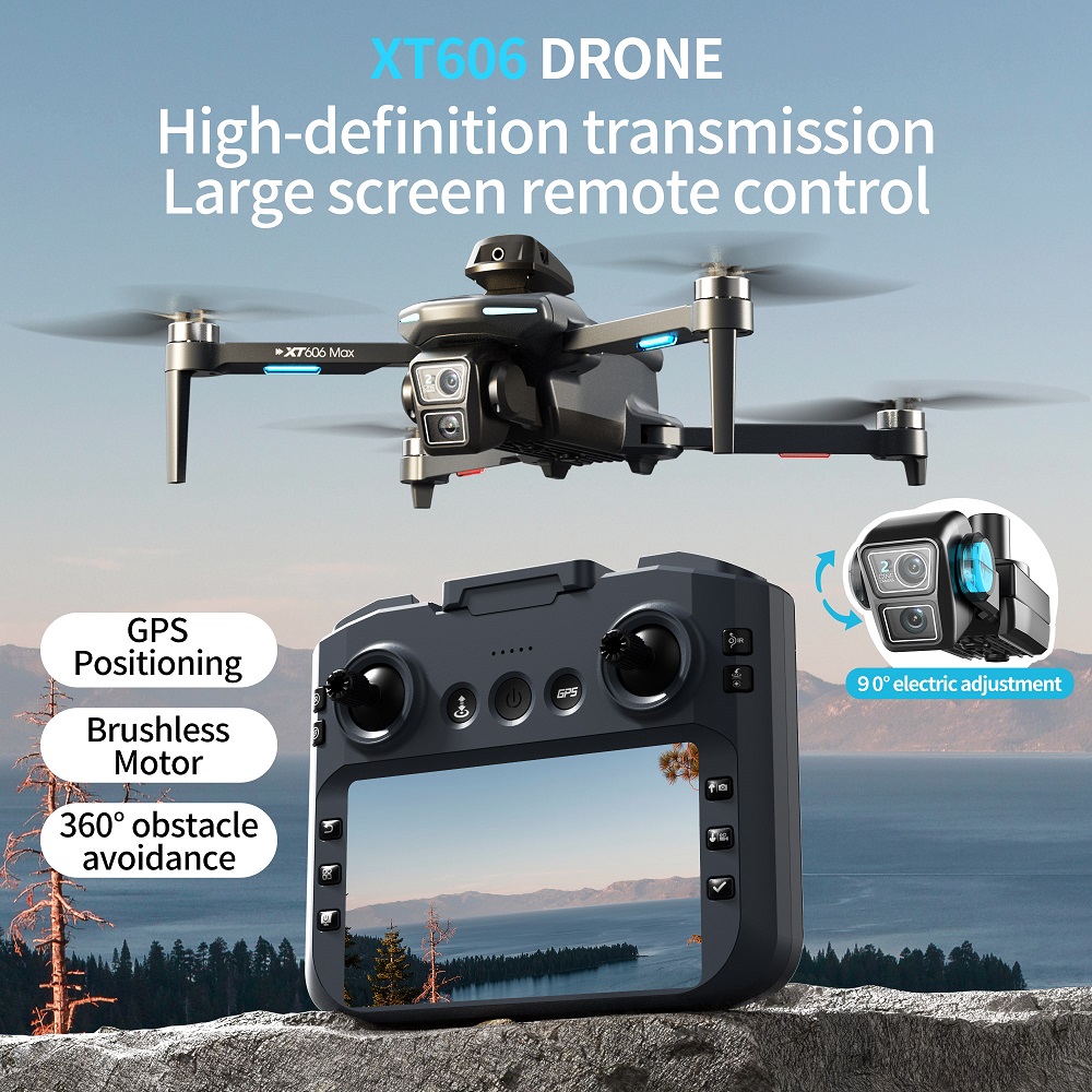 Дрон XT606 MAX 3 с аккумулятор – обзор и цена Drone Multispectral